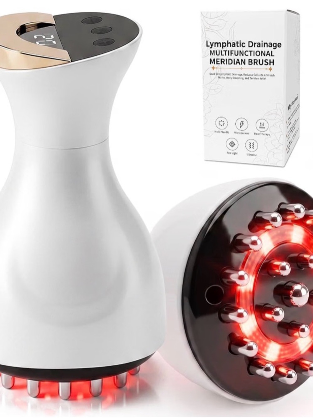 New Lymphatic Drainage Multifunctional Meridian Brush